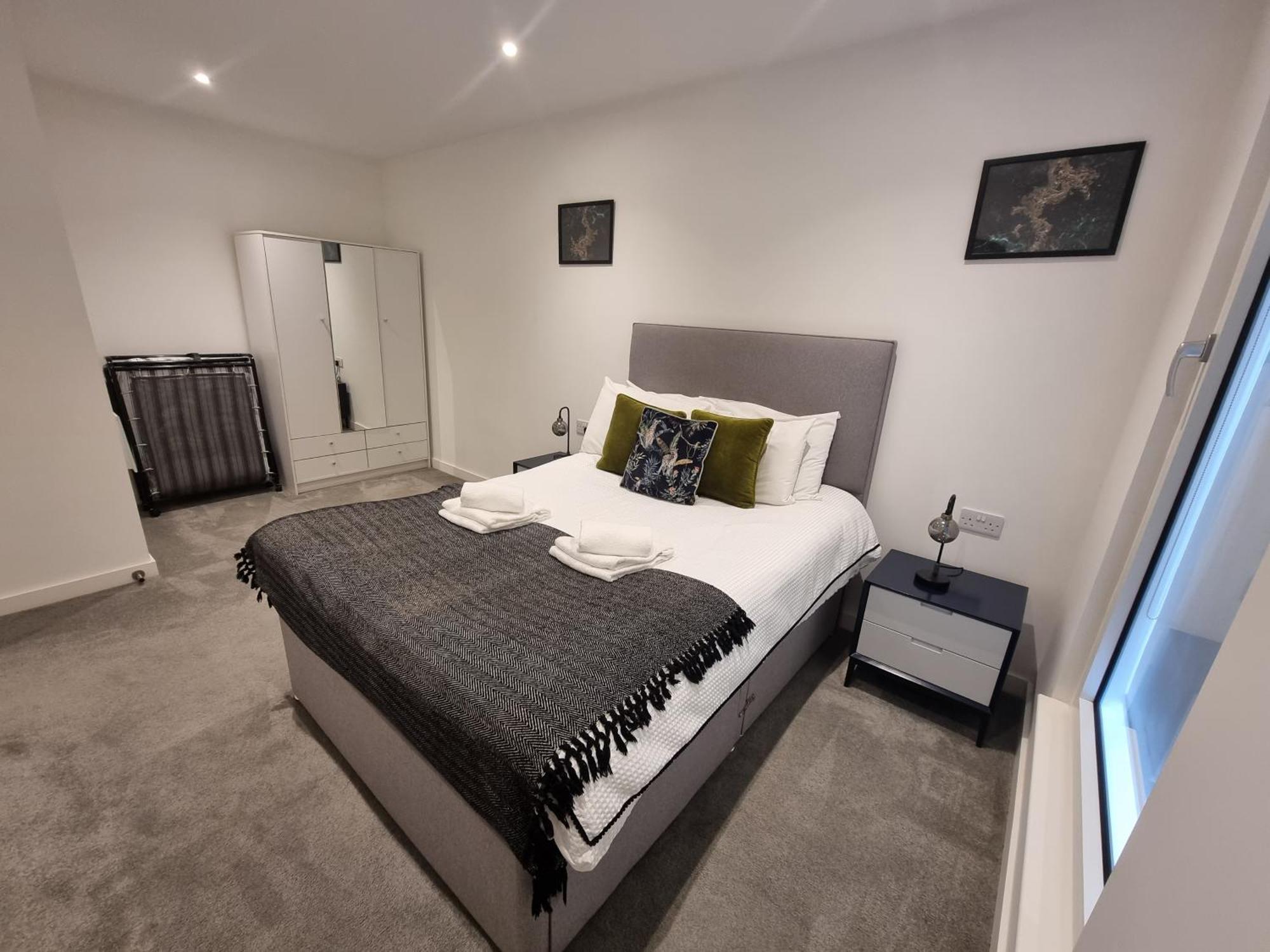 Trafford Suite Modern 1 Bed With Cinema Room 맨체스터 외부 사진